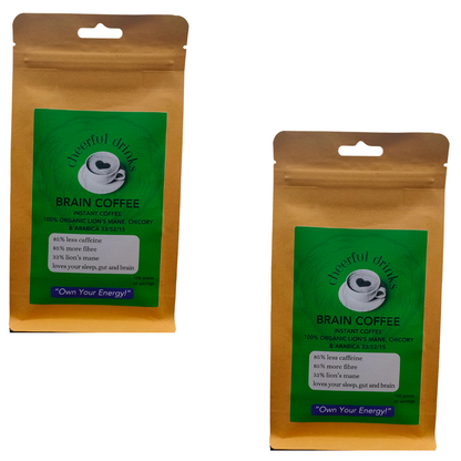 Brain Coffee - Mushroom Coffee | Lion's Mane & Arabica