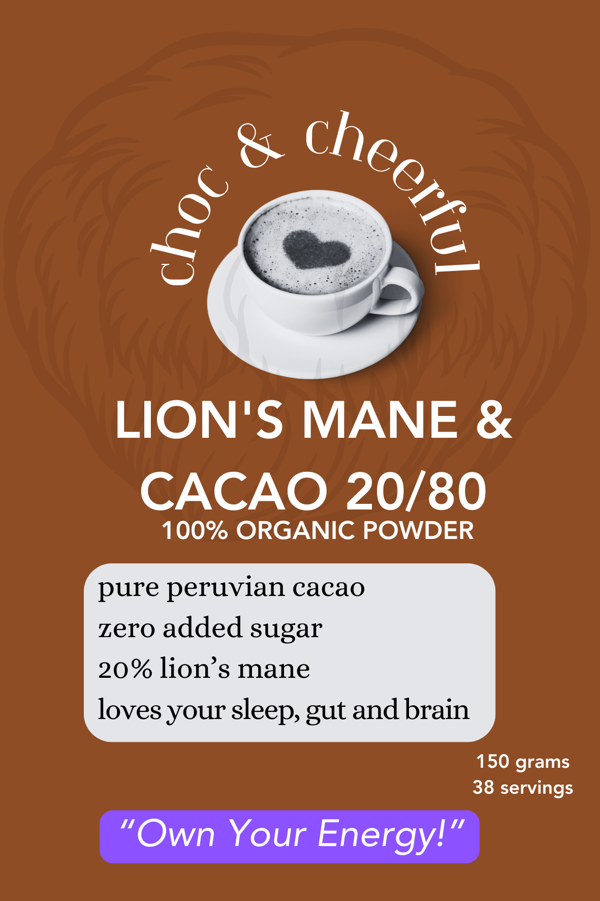 Mushroom Cacao | Lion's Mane & Cacao