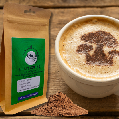 Brain Coffee - Mushroom Coffee | Lion's Mane & Arabica