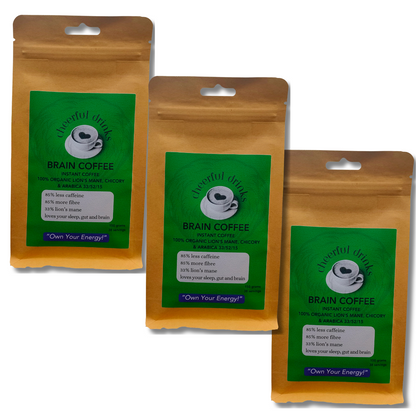 Brain Coffee - Mushroom Coffee | Lion's Mane & Arabica