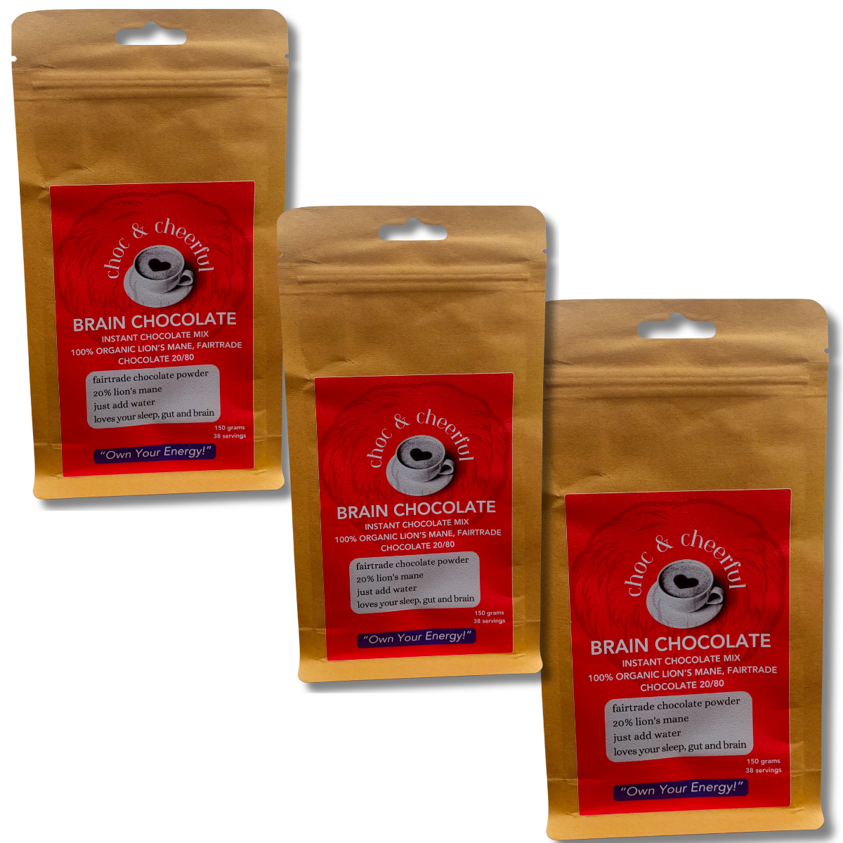 Brain Chocolate | Mushroom Hot Chocolate | Lion's Mane Brain Focus