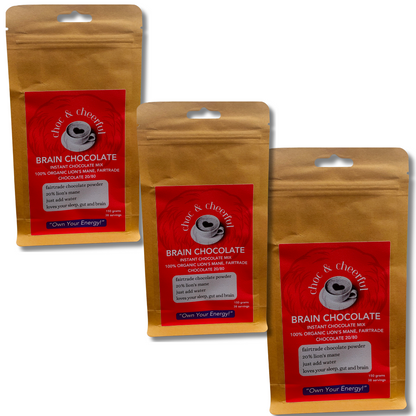 Brain Chocolate | Mushroom Hot Chocolate | Lion's Mane Brain Focus