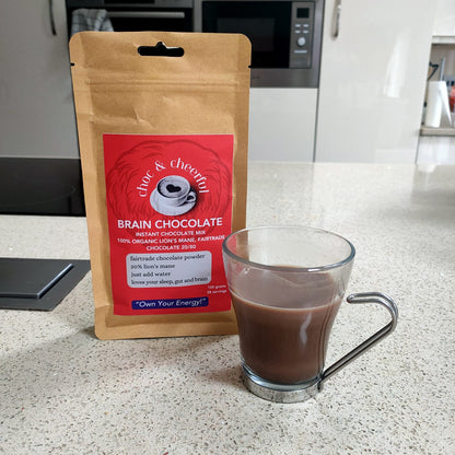 Brain Chocolate | Mushroom Hot Chocolate | Lion's Mane Brain Focus