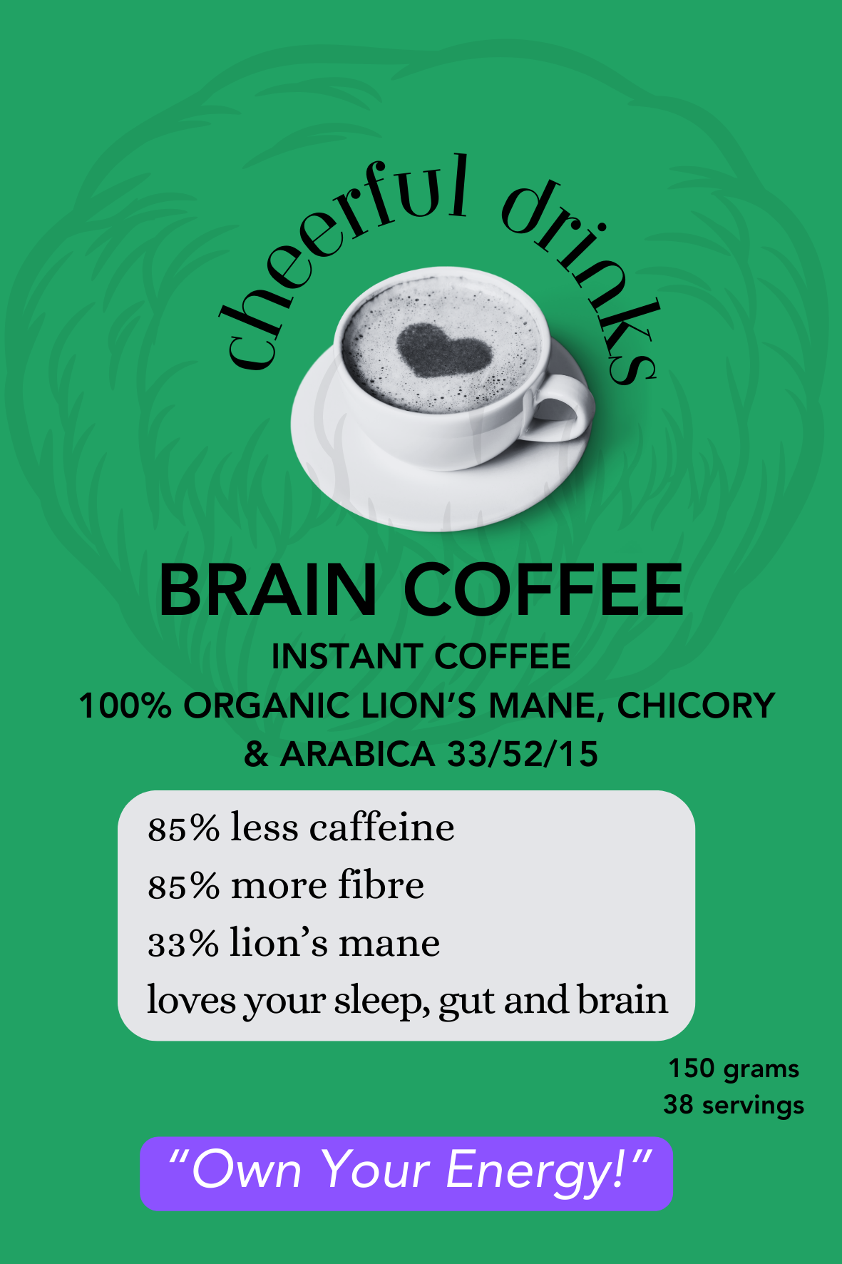 brain coffee with lions mane uk