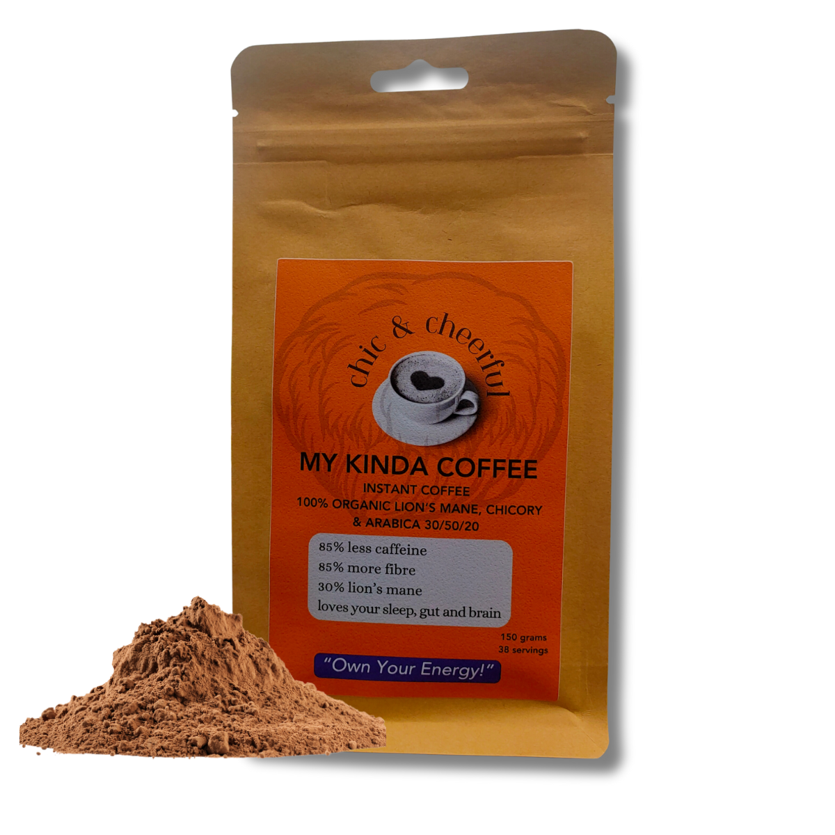 mushroom coffee lions mane and arabic awith chicory uk