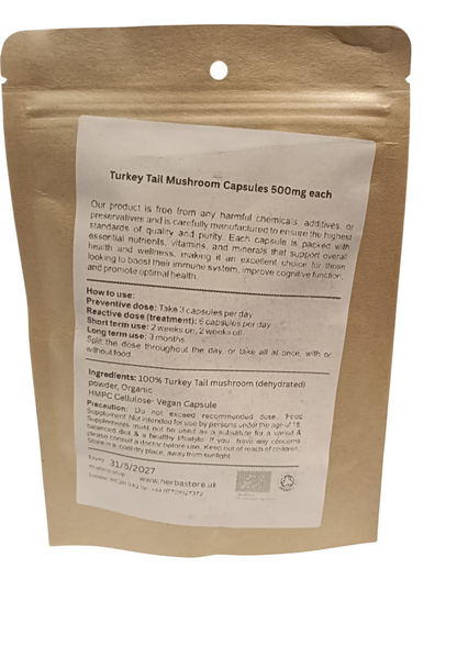 Turkey Tail Mushroom | Immunity Support